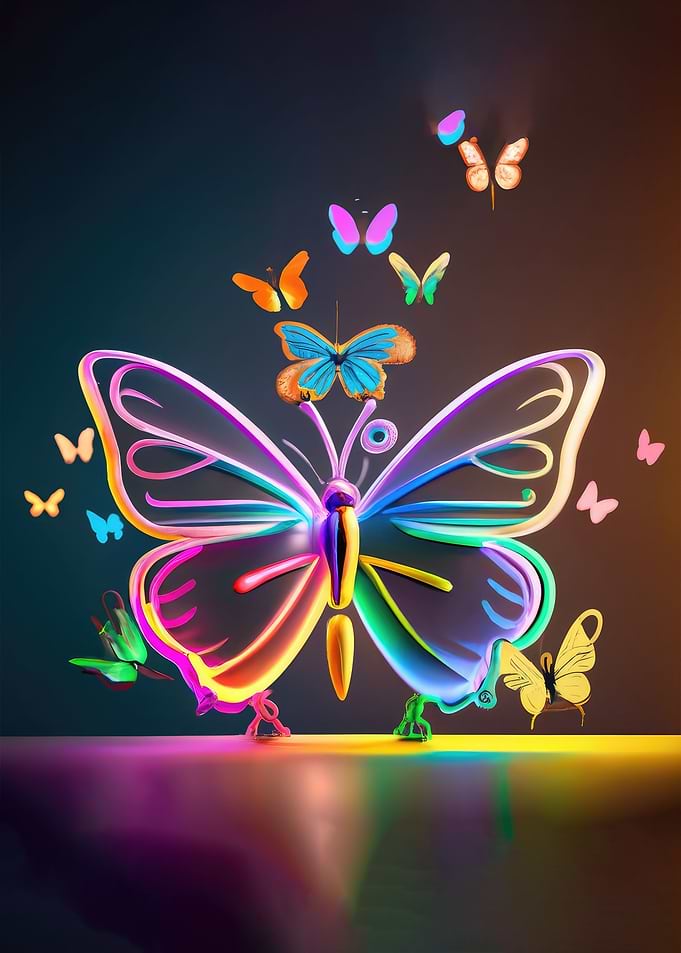 Butterfly Neon