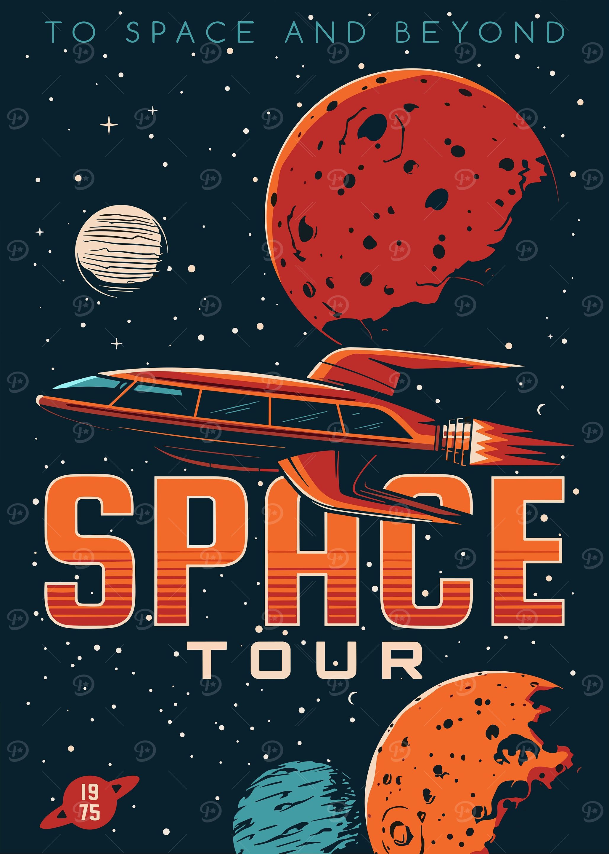 Space Tour Vintage