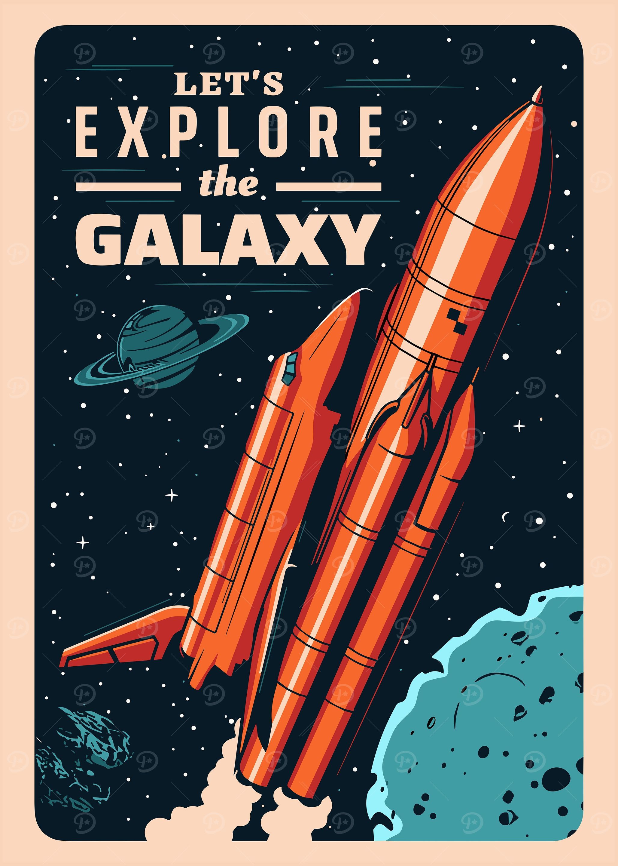 Explore Galaxy Retro