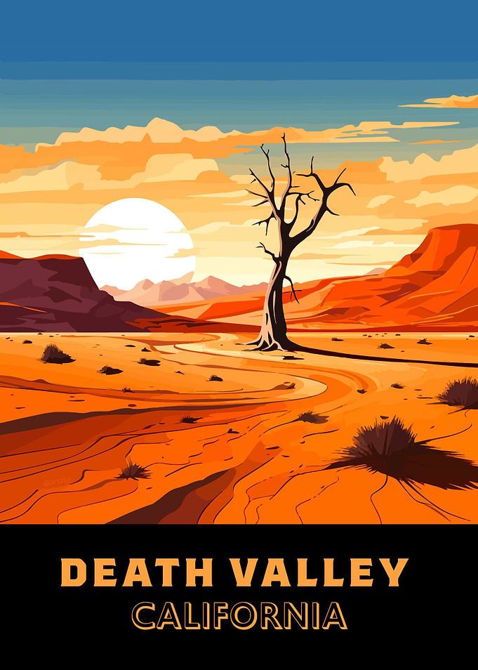 California Desert Scene