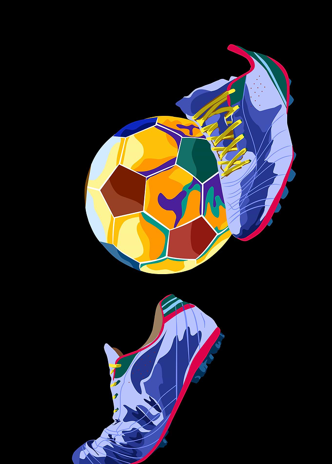 Football in pop art