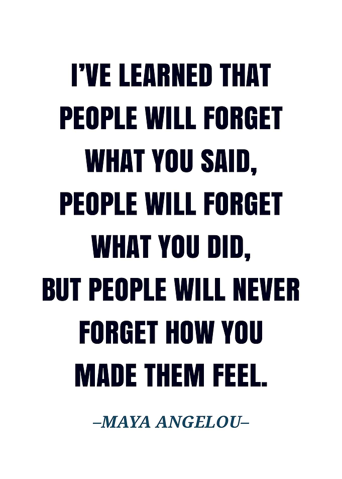 Maya Angelou quote