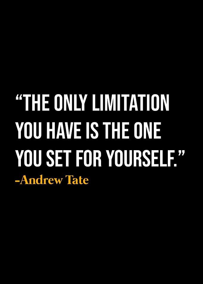 Andrew Tate Quotes