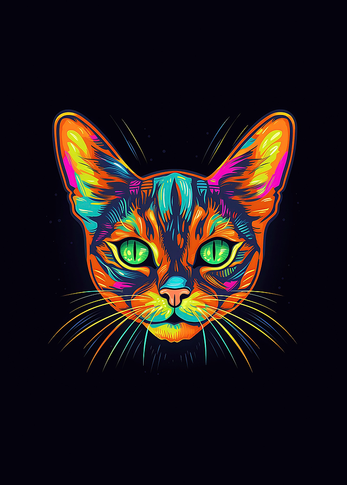 Cat ART funny