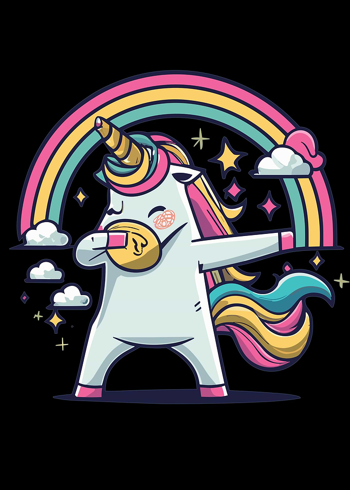 Dabbing Unicorn Unicorn
