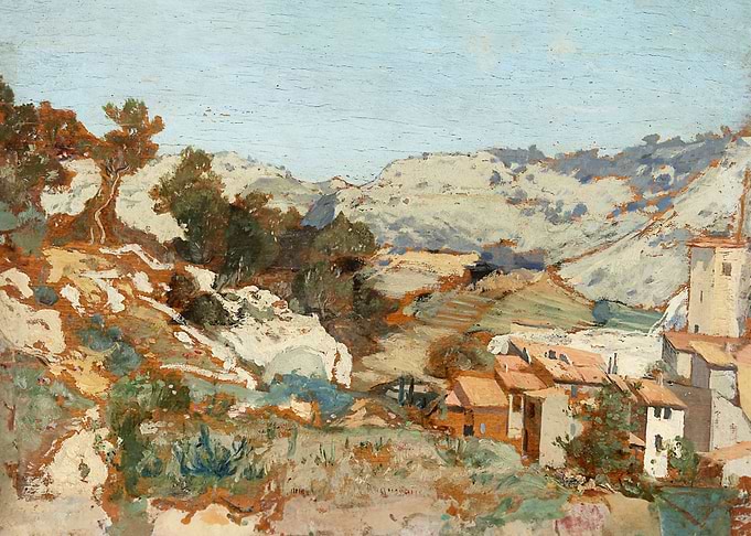 Landscape near Roquevaire