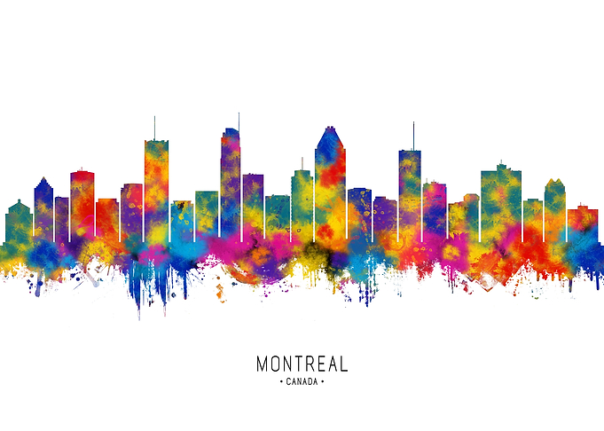 Montreal Skyline
