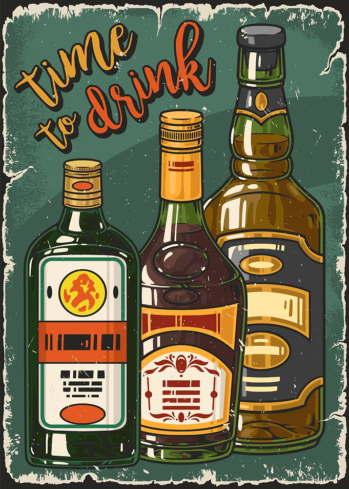 Time to Drink Alcohol Bar