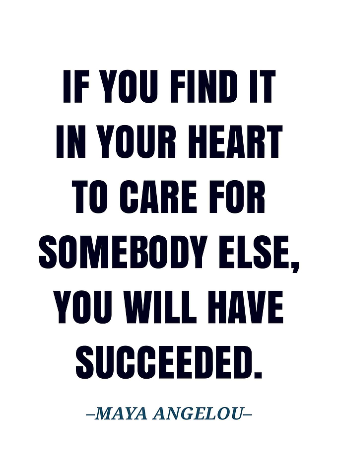 Maya Angelou quote