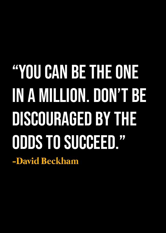 David Beckham Quote