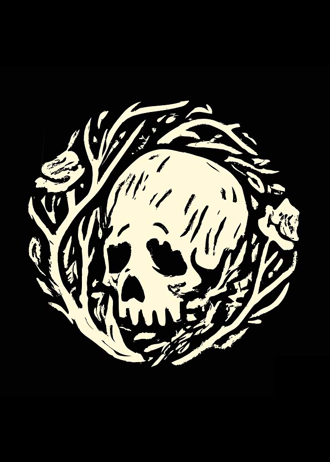 Skull in Plants