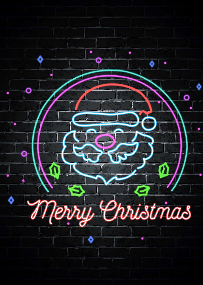 Merry Christmas neon