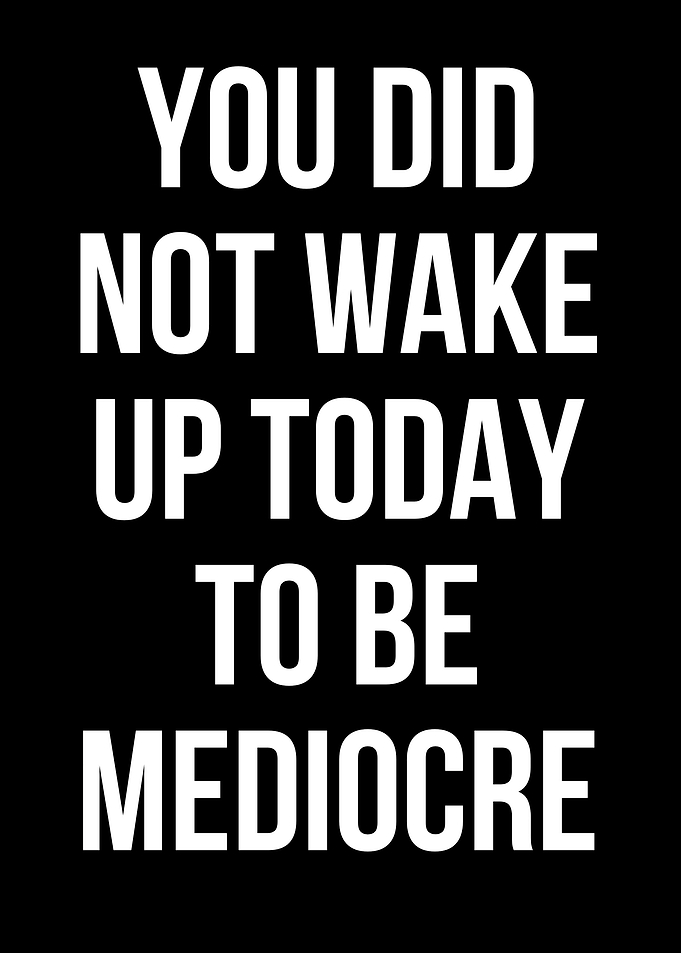 You Did Not Wake Up Today