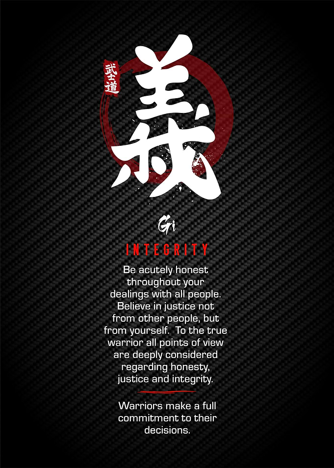 7 virtue of bushido