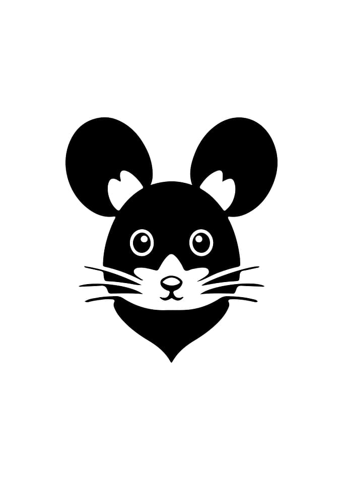 Mouse Stencil Design