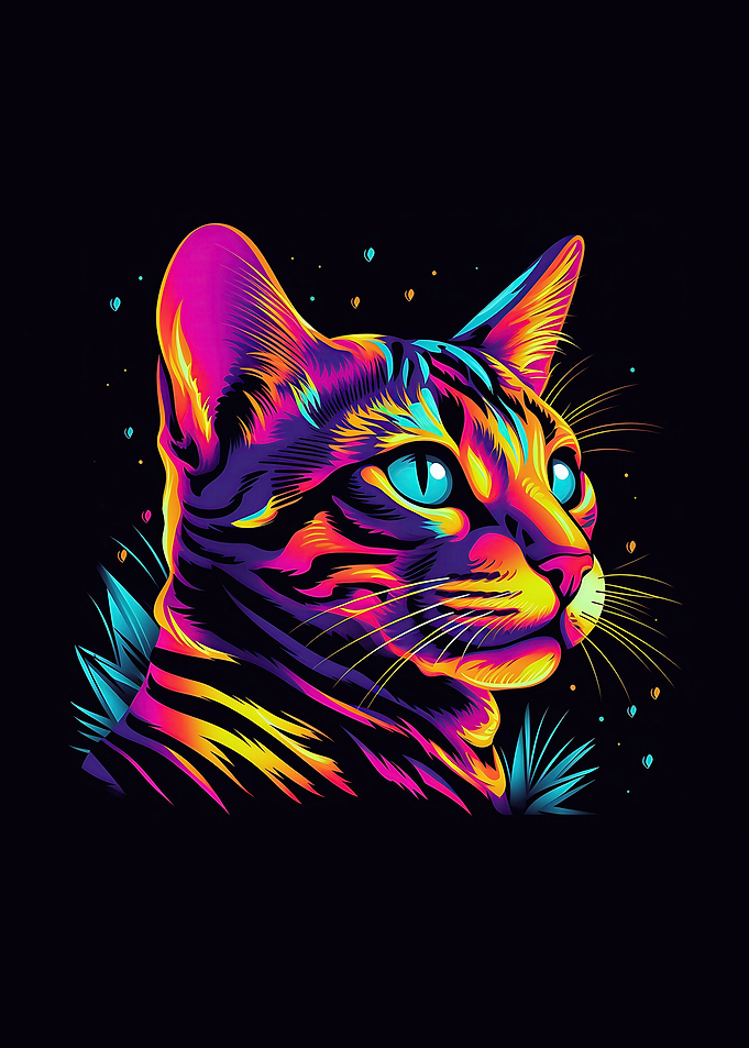 Cat ART funny