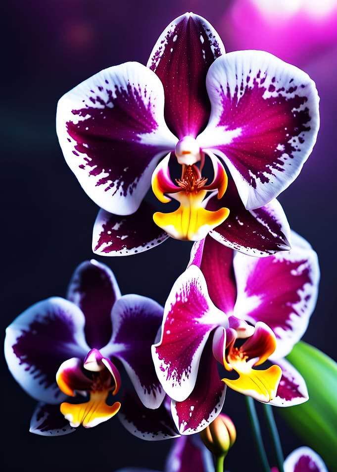 Purple Phalaenopsis Orchid