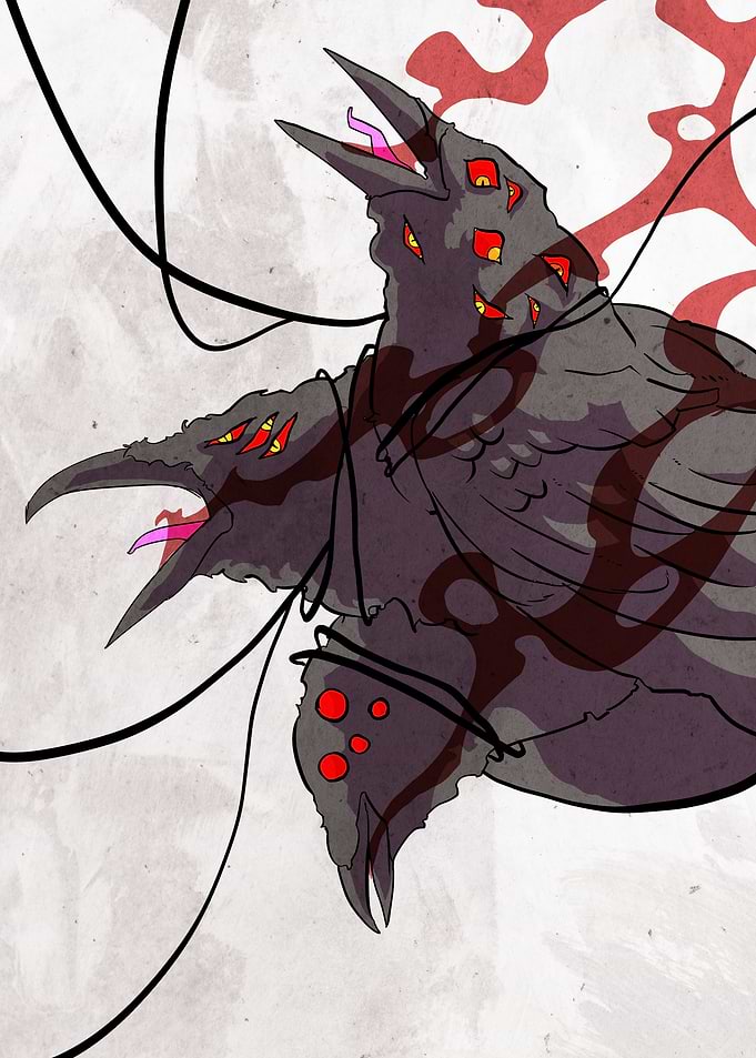 demon raven