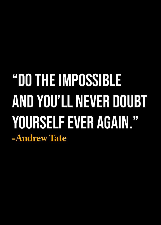 Andrew Tate Quotes