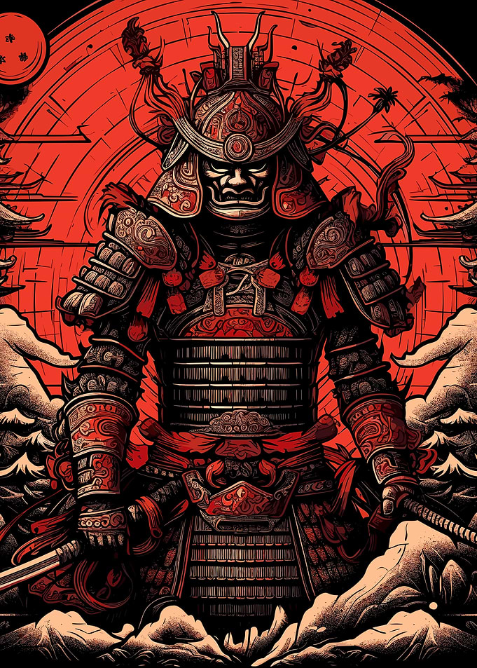 Japanese Samurai Art