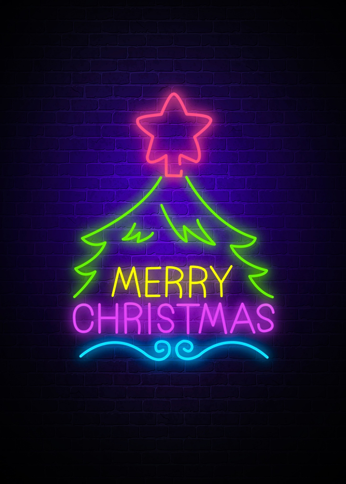 Merry Christmas Neon