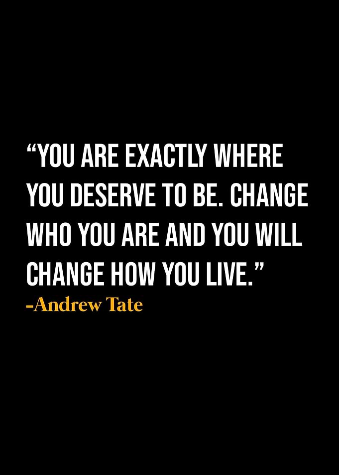 Andrew Tate Quotes