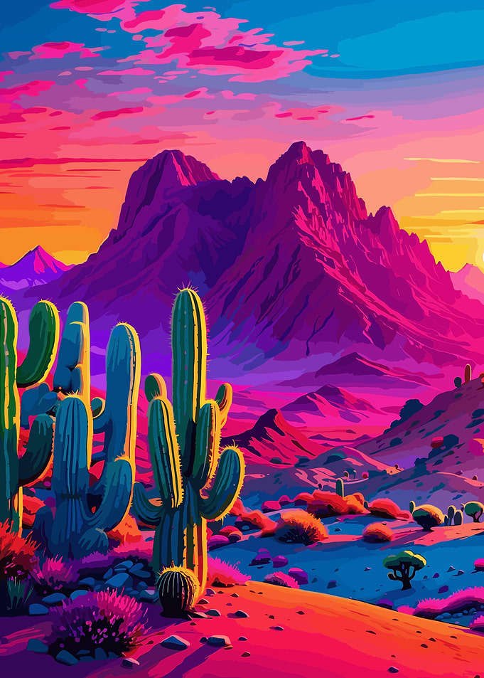 Sunset Mirage