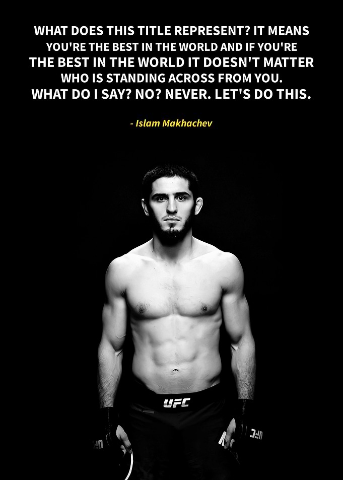 Islam Makhachev quotes