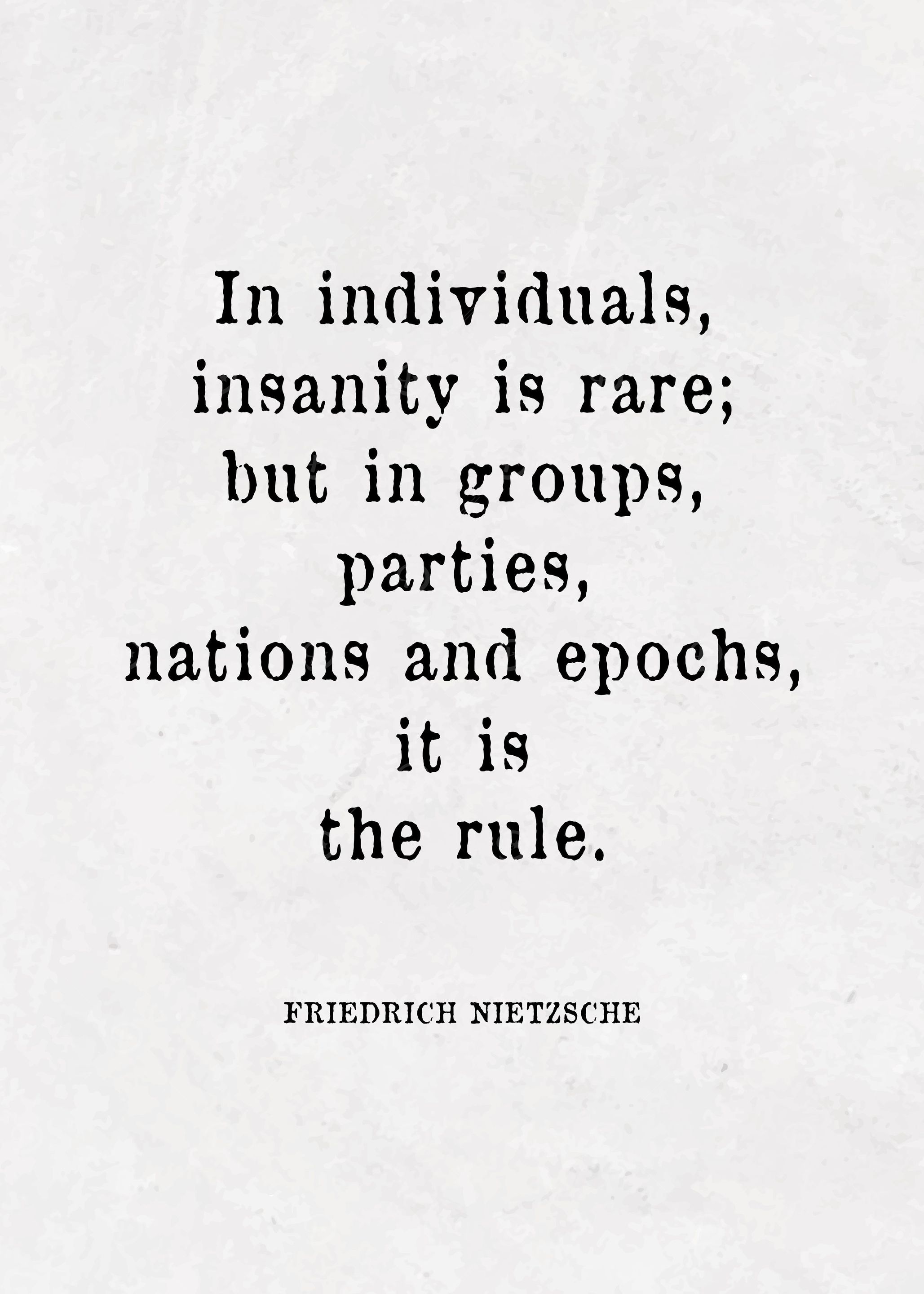 Friedrich Nietzsche Quote