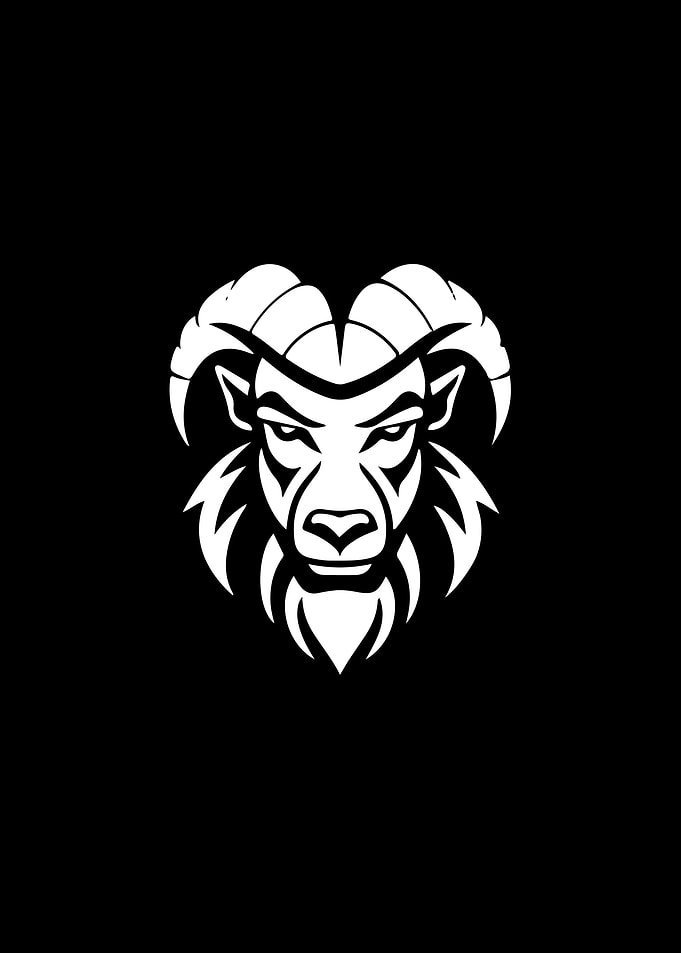 Sheep Stencil Design