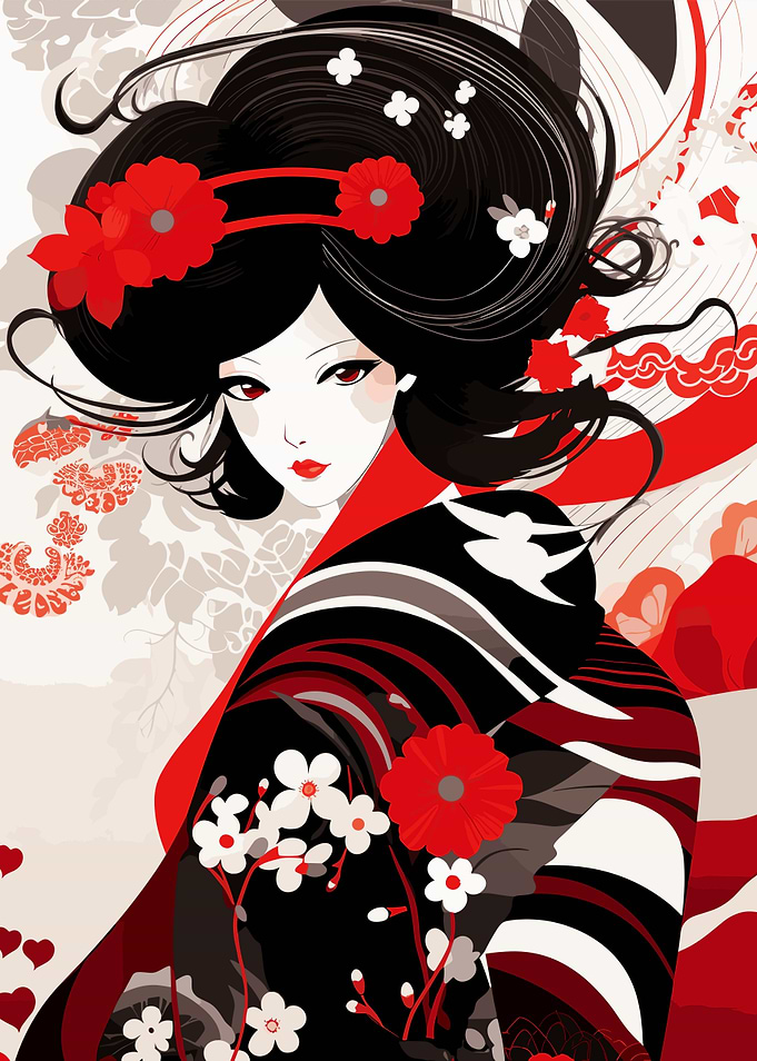 Cute Japanese Painting