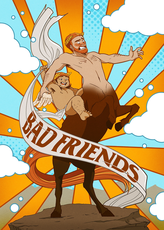 Centaur and Cherub