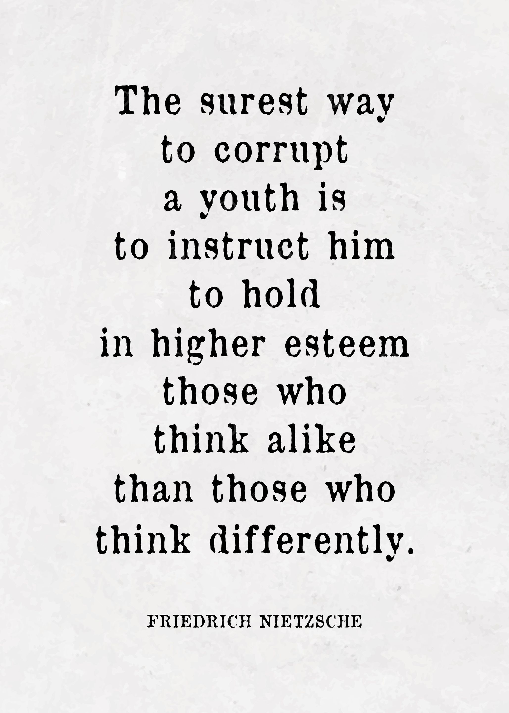 Friedrich Nietzsche Quote