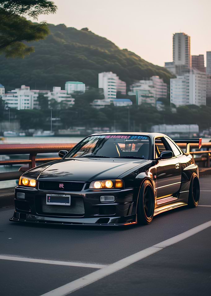 JDM Nissan Skyline Gtr R34