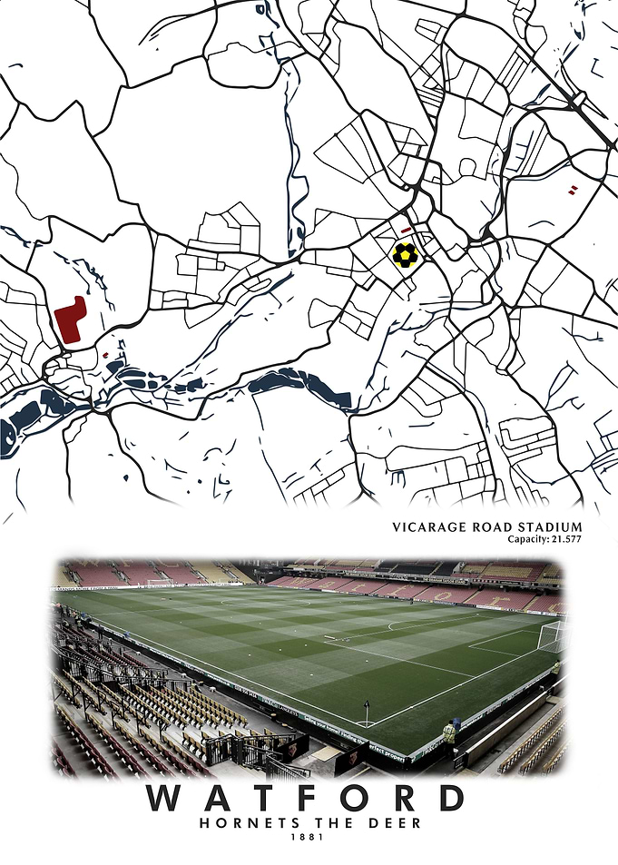 Vicarage Road Stadium Vic