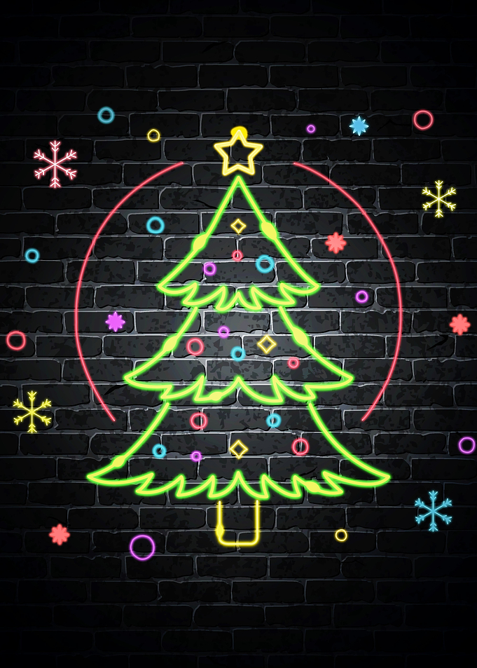 Merry Christmas neon