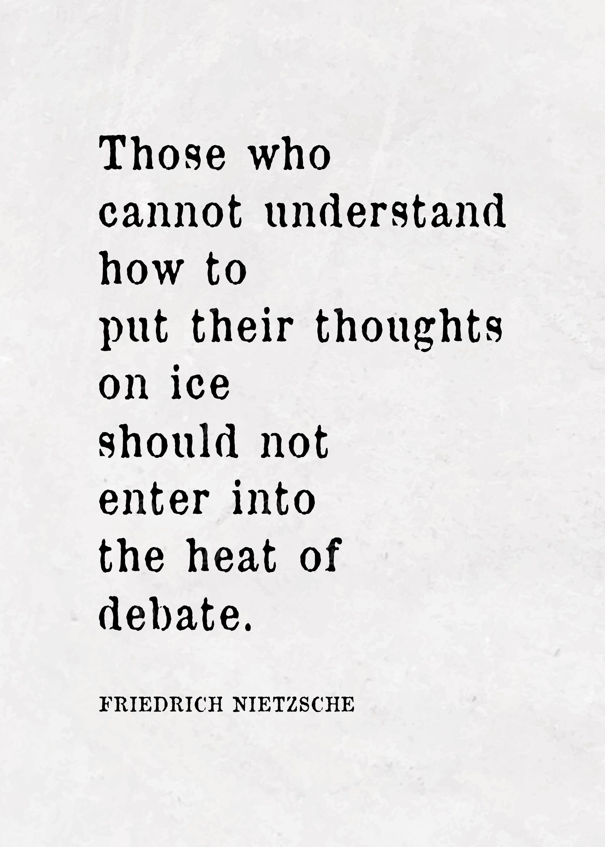 Friedrich Nietzsche Quote