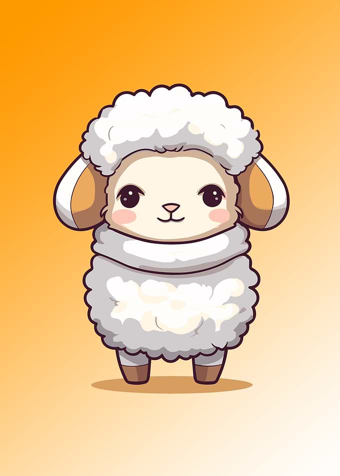 cute sheep
