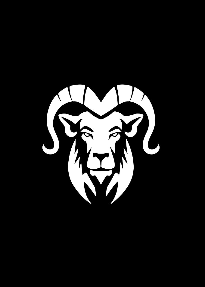 Sheep Stencil Design