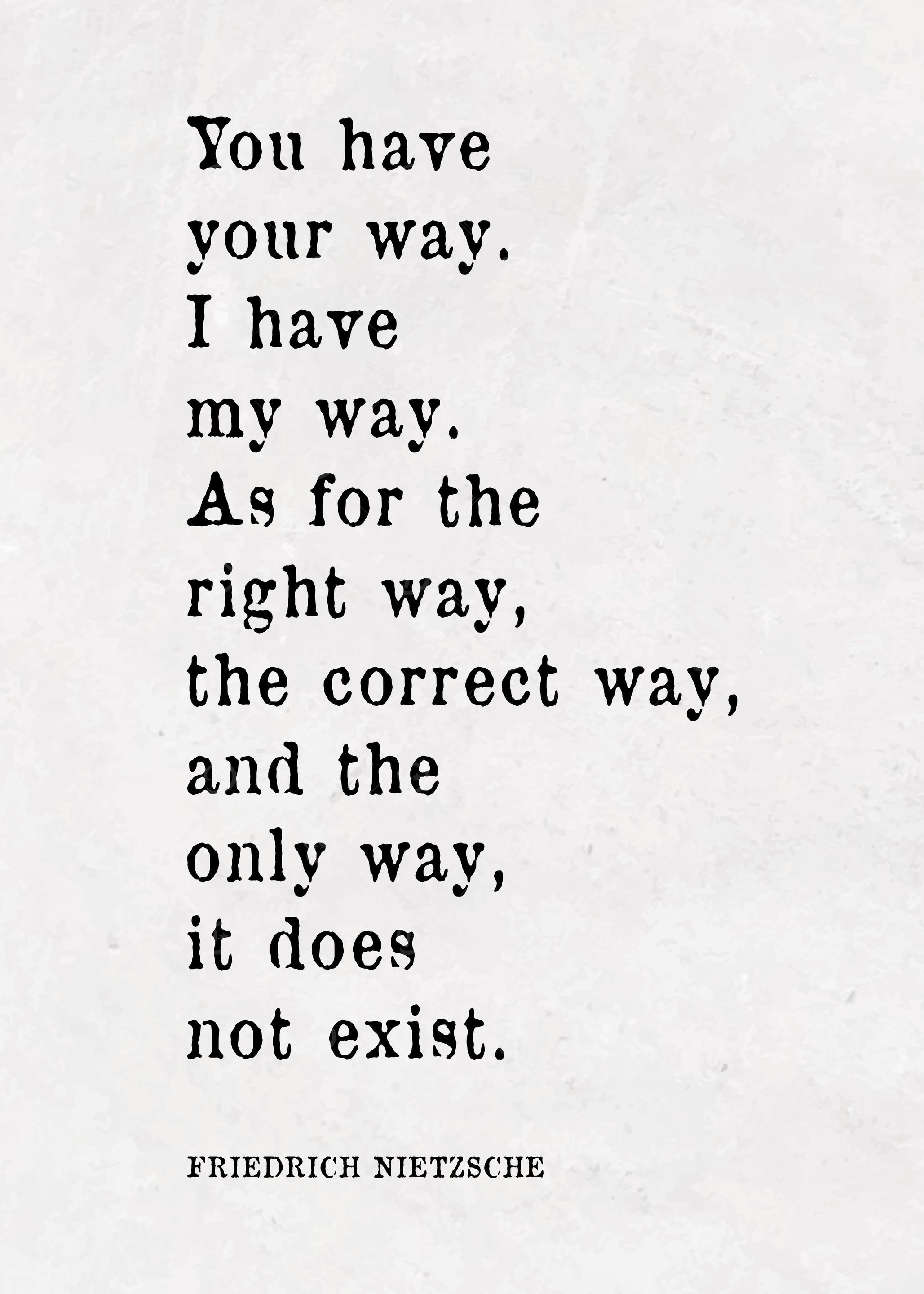 Friedrich Nietzsche Quote