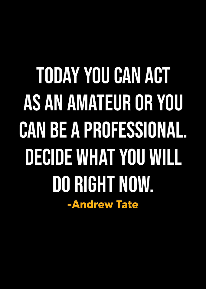 Andrew Tate Quotes