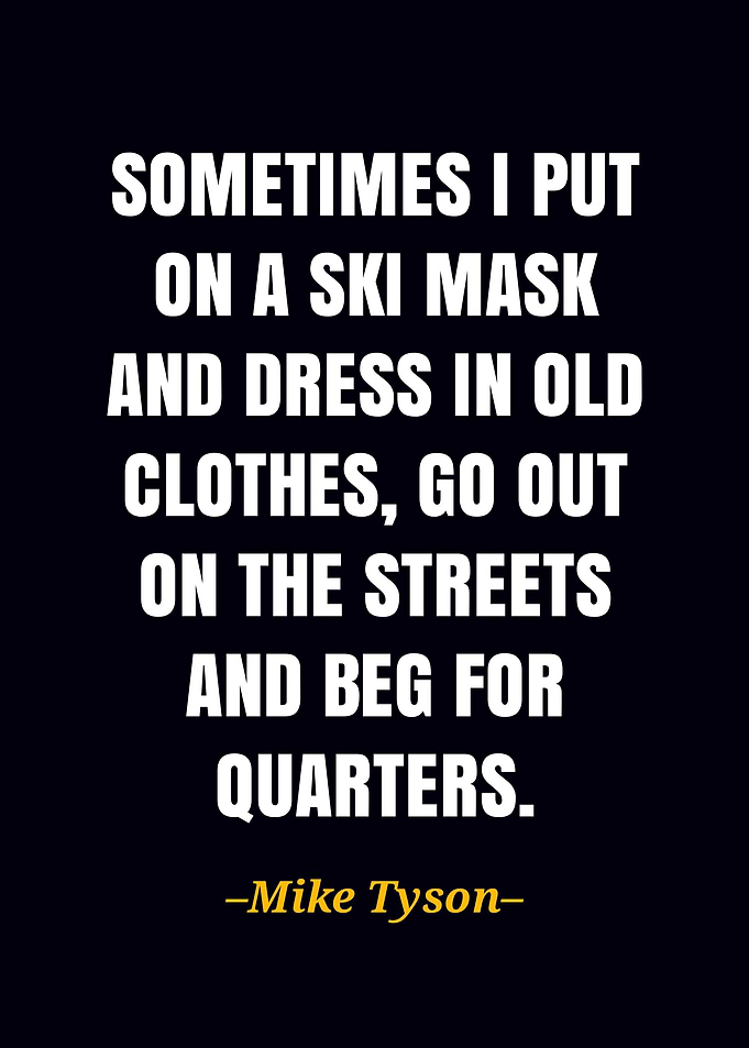 Mike Tyson quote