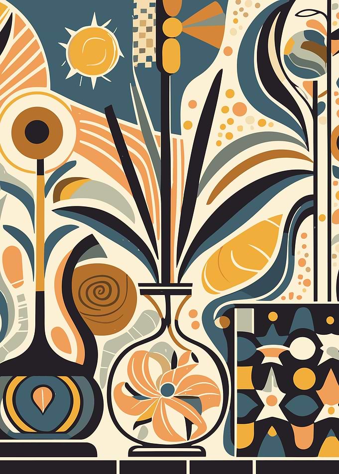 Retro Decor Vase