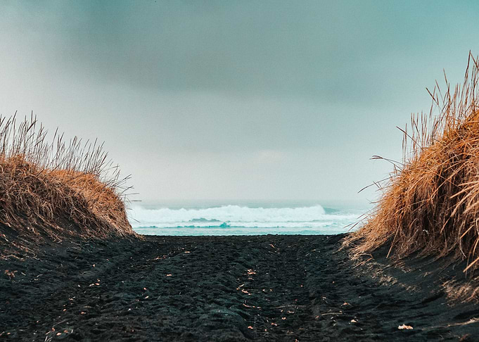 Toward the sea