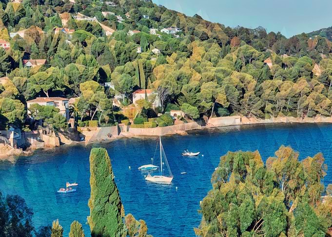 Seacoast in Provence