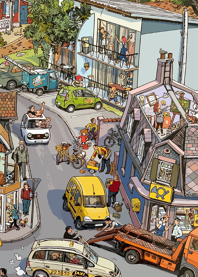 city busy