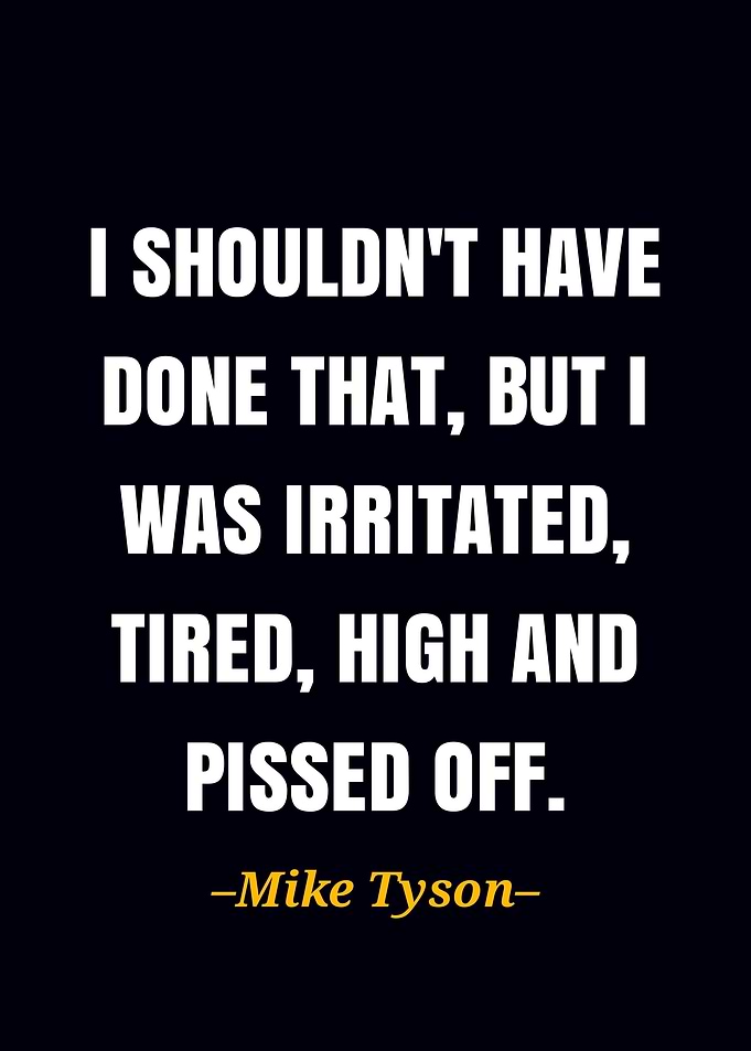 Mike Tyson quote