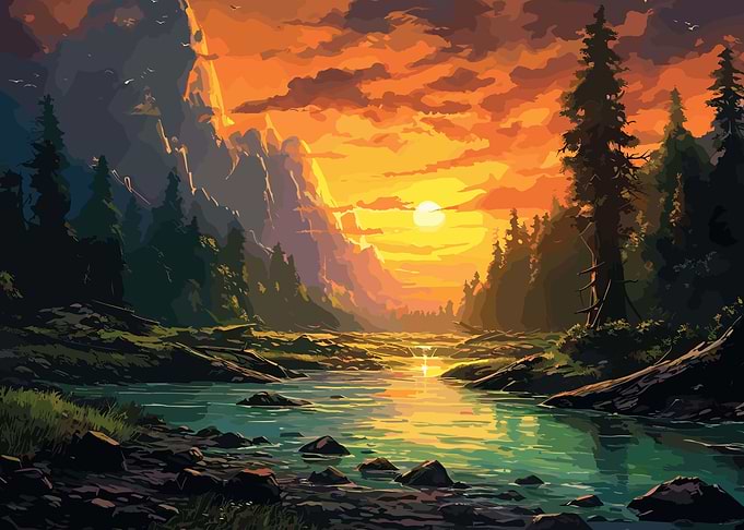 Mountain Sunset