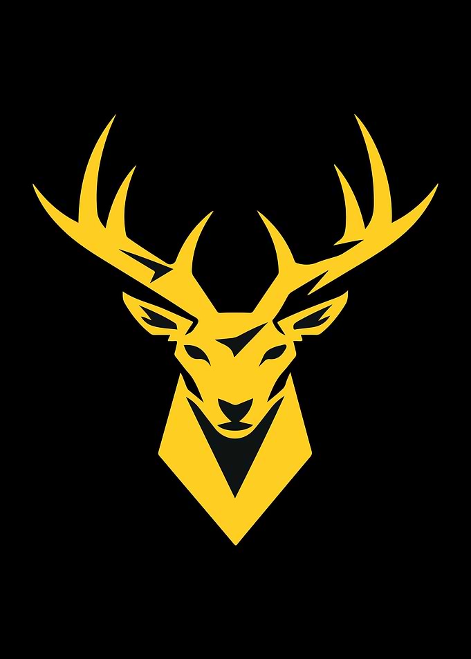 Deer Stencil Design