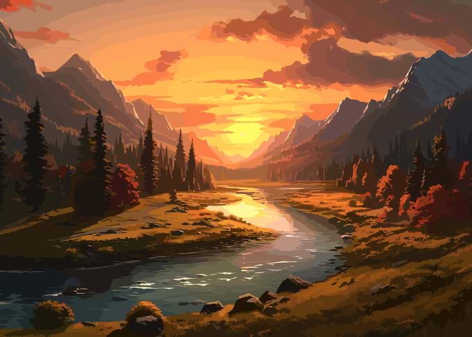 Mountain Sunset